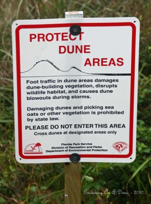 Protect Our Dunes Sign
