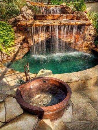 backyard-waterfall